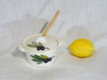 Honigtopf Olivenzweig