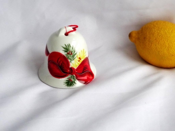 Weihnachtsglöckchen - eine Schleife