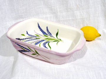 Auflauf-Form Lavendel rechteckig