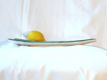 Platte Dekor Katy, gewölbte Ränder