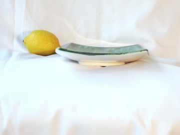 Platte Dekor Katy, gewölbte Ränder