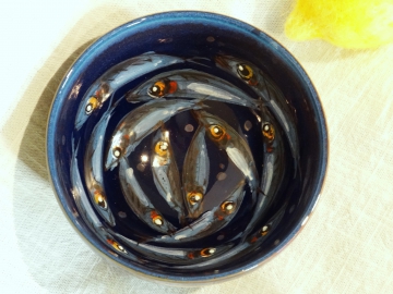 Schüssel Vignoli Fisch-Schwarm