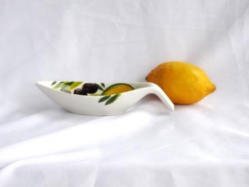 Antipastiera-Schiffchen Limone Olive
