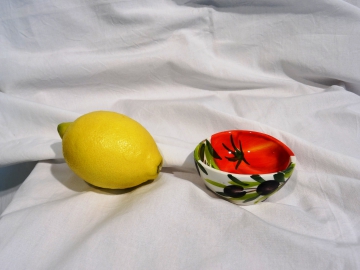 Schüssel Tomate Olive 8 cm