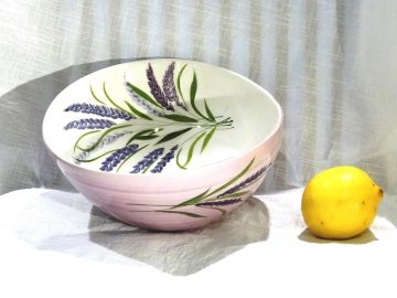 Schüssel Lavendel, Ø ca. 23 cm, Höhe ca. 9,5 cm